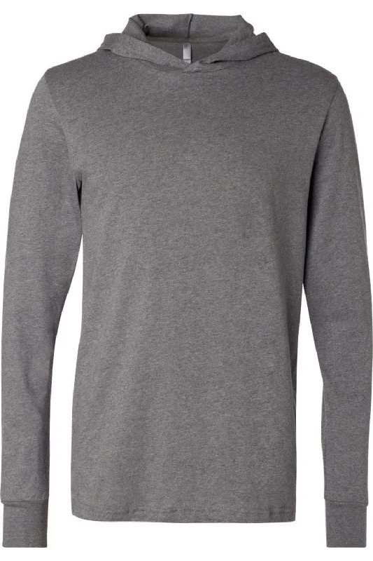 Reduced Price BELLA + CANVAS Jersey Hooded Long Sleeve Tee