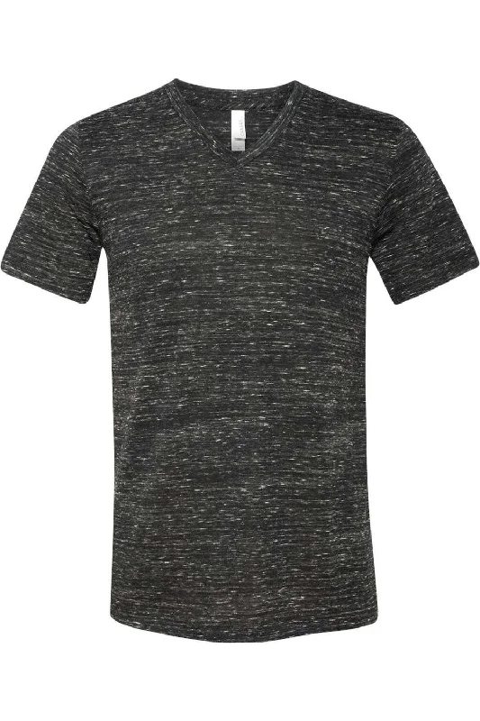 Weekend Discounts to Delight BELLA + CANVAS Textured Jersey V-Neck Tee