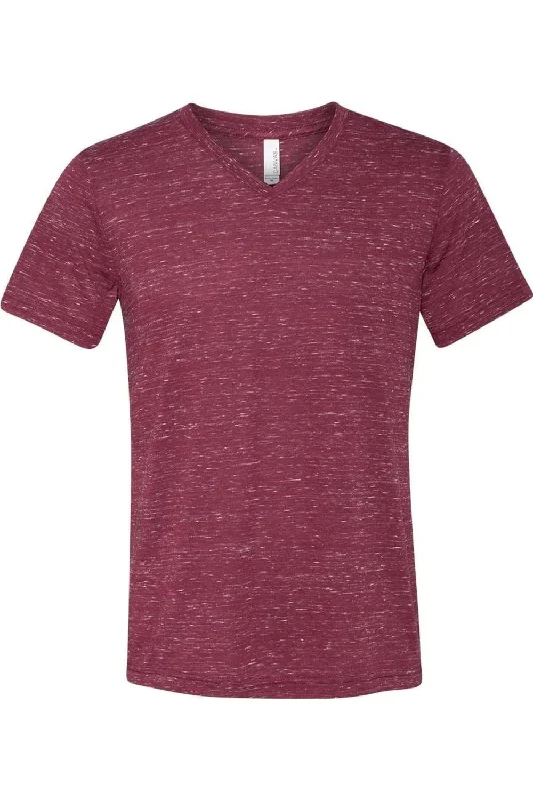 Special Price BELLA + CANVAS Textured Jersey V-Neck Tee