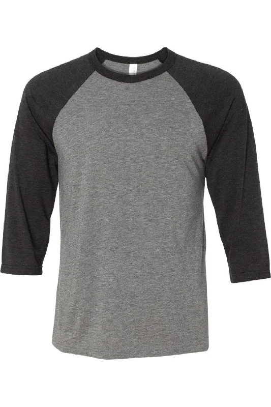 grey/ charcoal black triblend