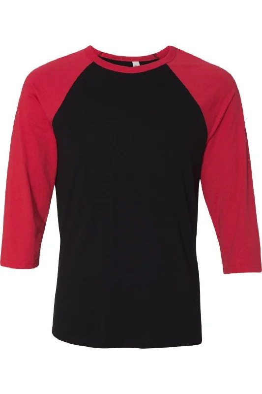 black/ red