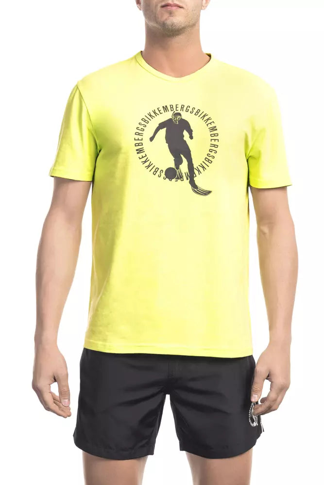 Bikkembergs  Cotton Men Men's T-Shirt