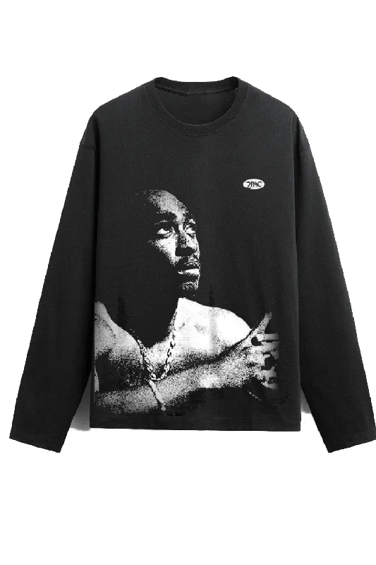 One-Day Only Black 2pac Full Sleeves T-shirt