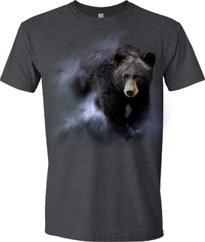 Today’s Deal Adult Black Bear in the Mist T-Shirt