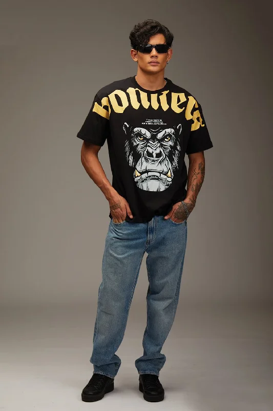Savings Soar This Weekend Black Kong Oversized T-shirt