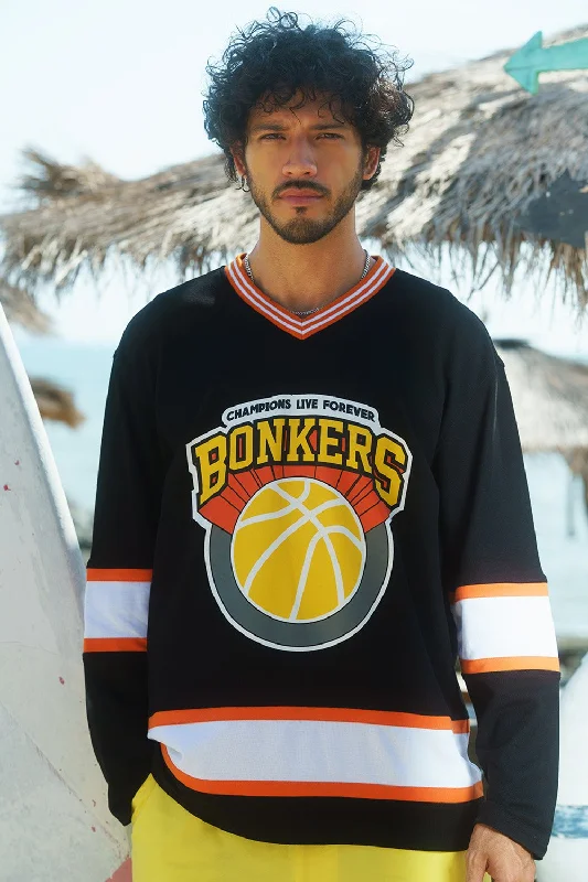 Weekend Offers That Tempt Black Signature Ice Hockey Oversized Jersey