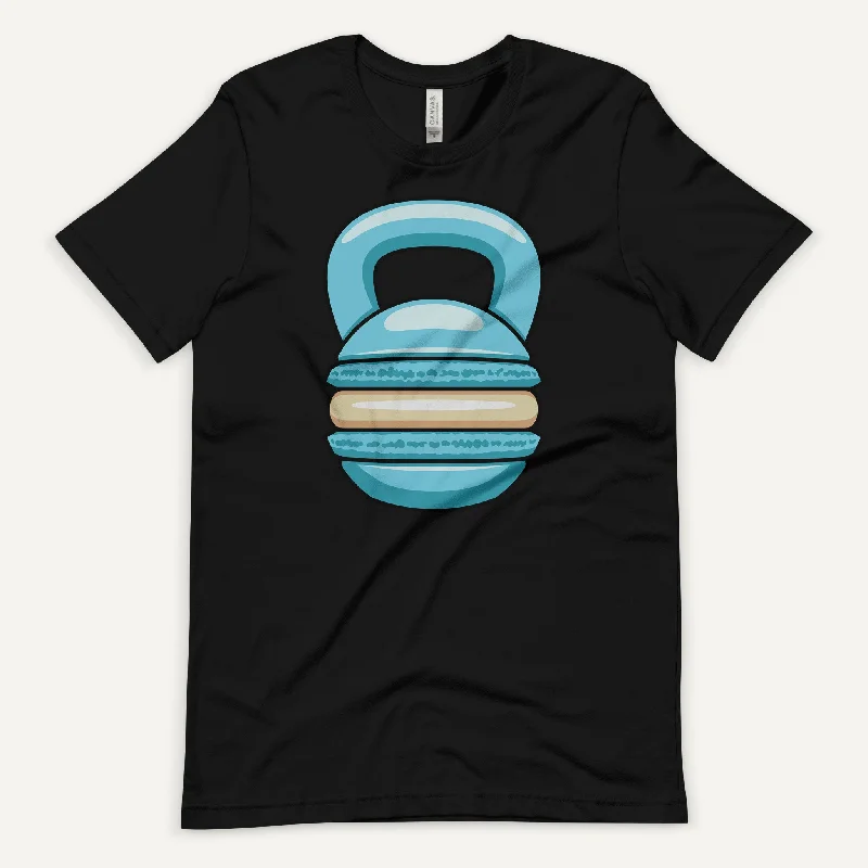 Blue Macaron Kettlebell Design Men’s Standard T-Shirt