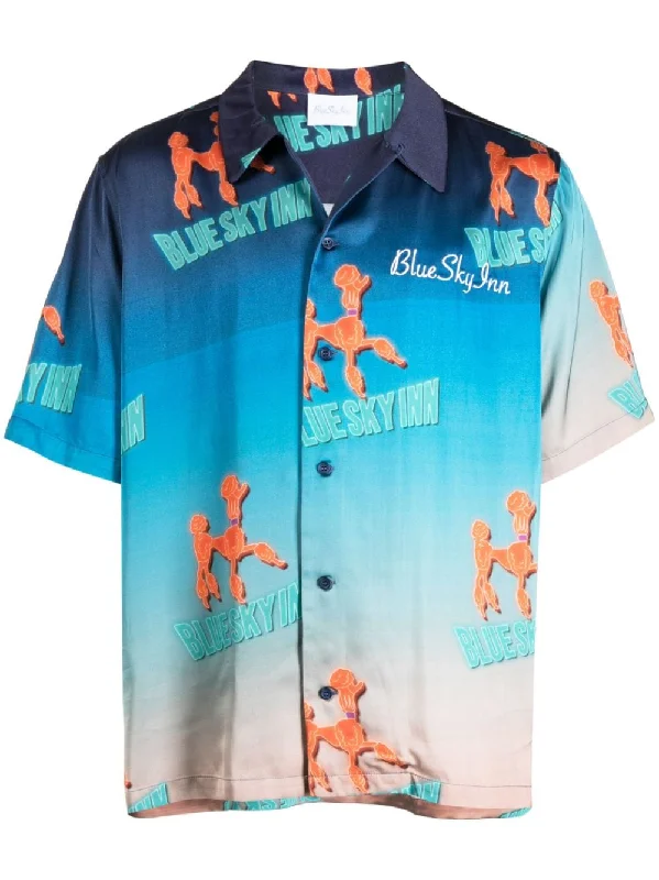 blue Sky Inn Men's Shirts blue