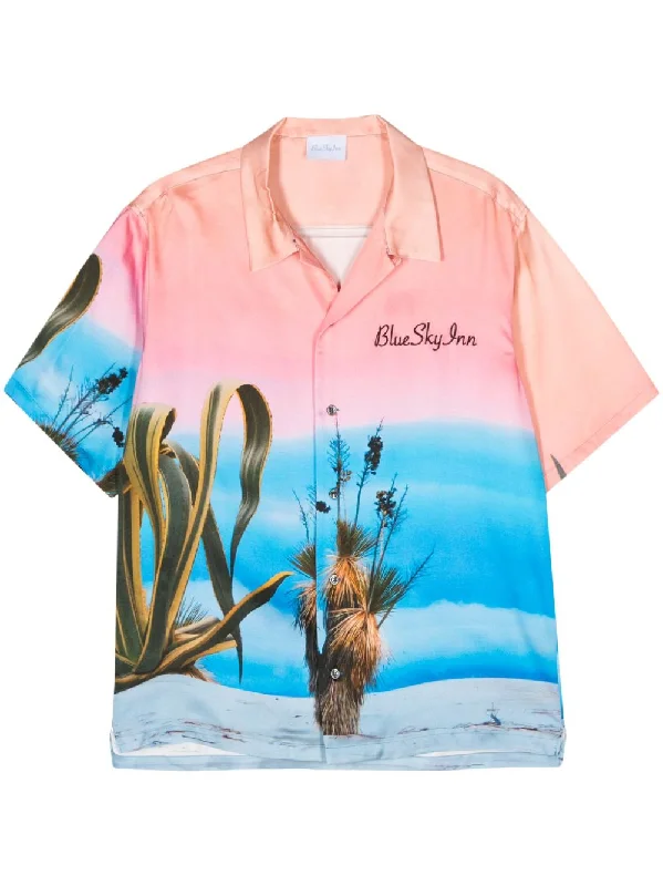 blue Sky Inn Men's Shirts pink