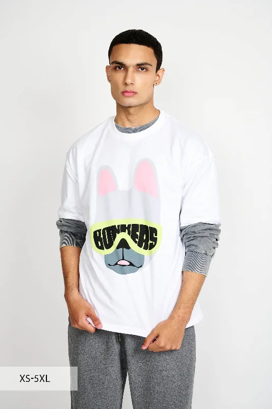 Online Specials Bonkers Bulldog Oversized T-shirt