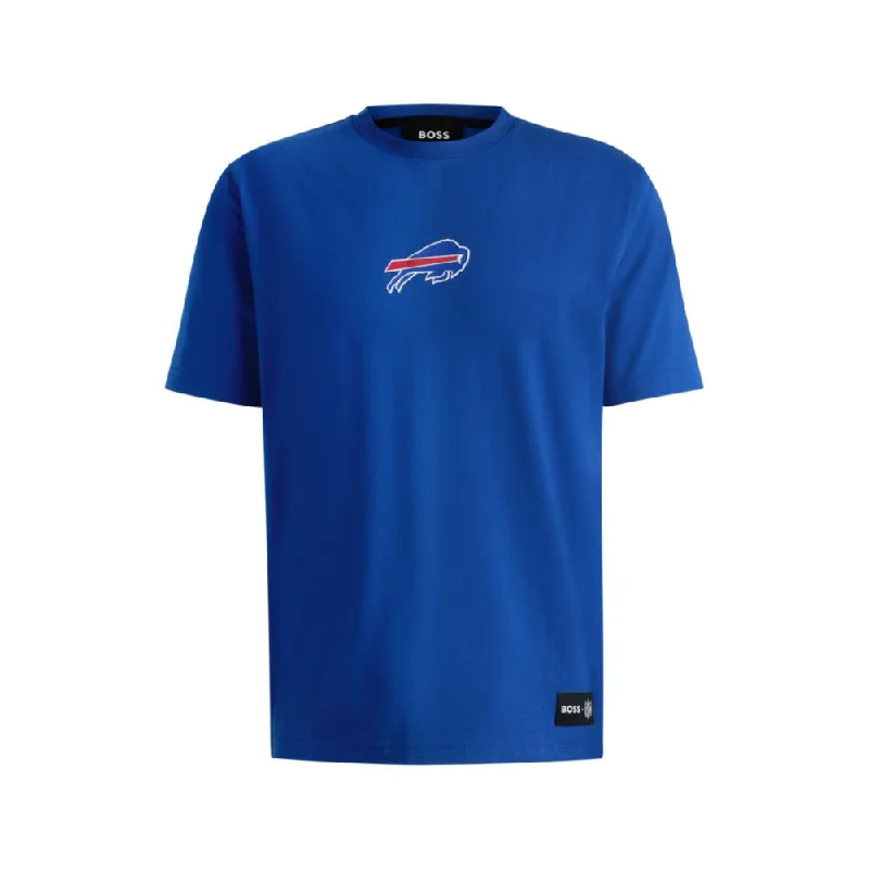 BOSS x NFL stretch-cotton T-shirt with special branding