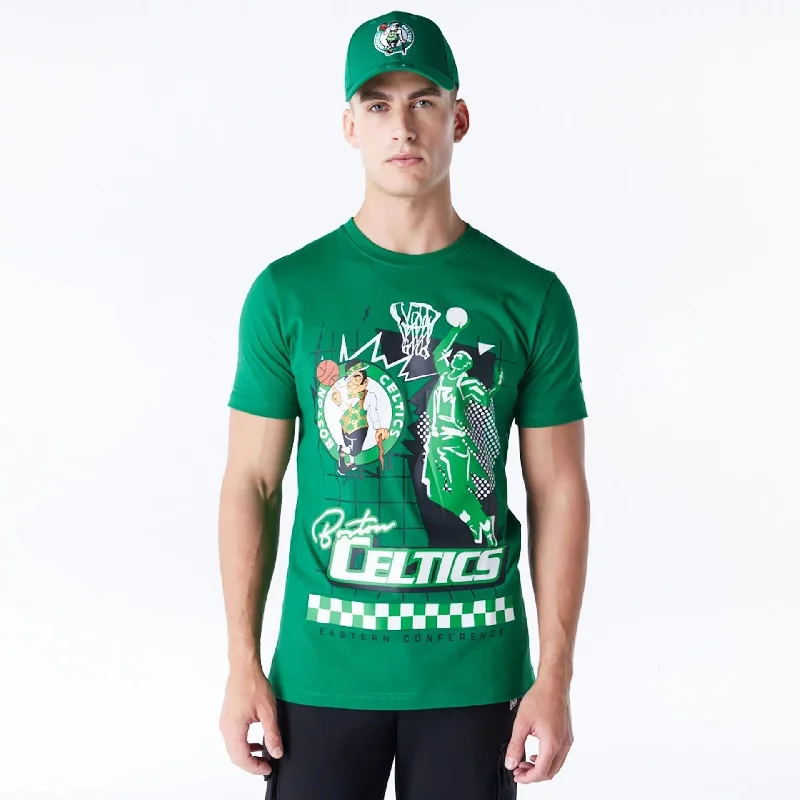 Boston Celtics NBA Rally Drive Green T-Shirt