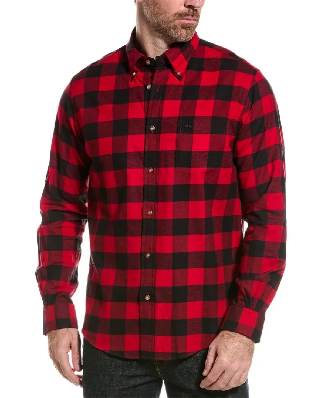 Brooks Brothers Regular Fit Flannel Shirt