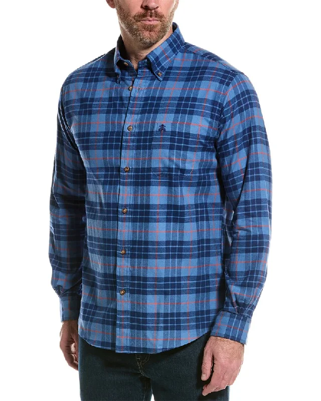 Brooks Brothers Regular Fit Flannel Shirt