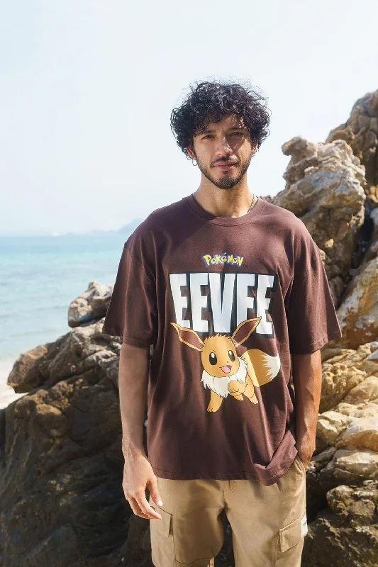 Weekend Savings Fiesta Brown Eevee Oversized T-shirt