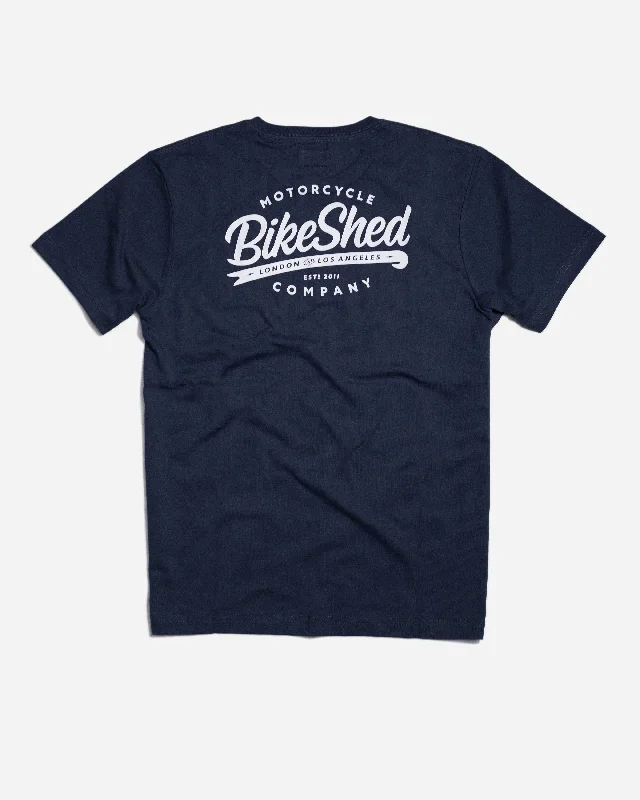 Weekend Bargains to Grab BSMC Company T Shirt - Navy