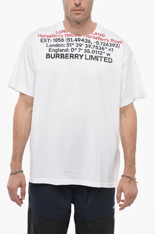 Burberry Crew Neck COORDINATES Printed T-Shirt