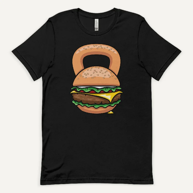 Burger Kettlebell Design Men’s Standard T-Shirt