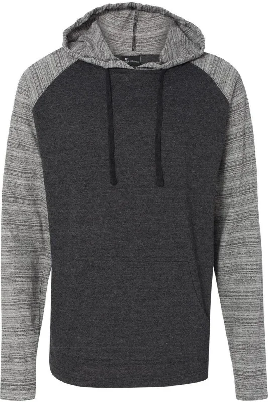 Steals and Deals Burnside Yarn-Dyed Hooded Raglan T-Shirt