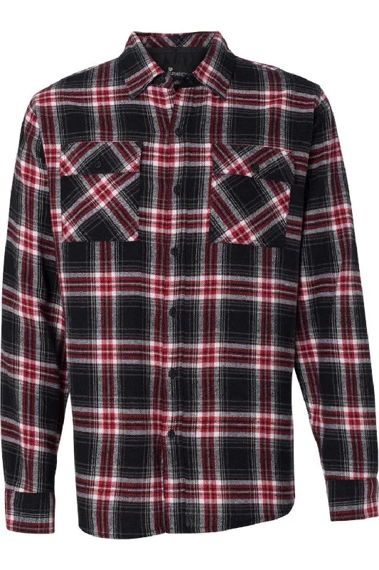 Weekend Shopping Extravaganza Burnside Yarn-Dyed Long Sleeve Flannel Shirt