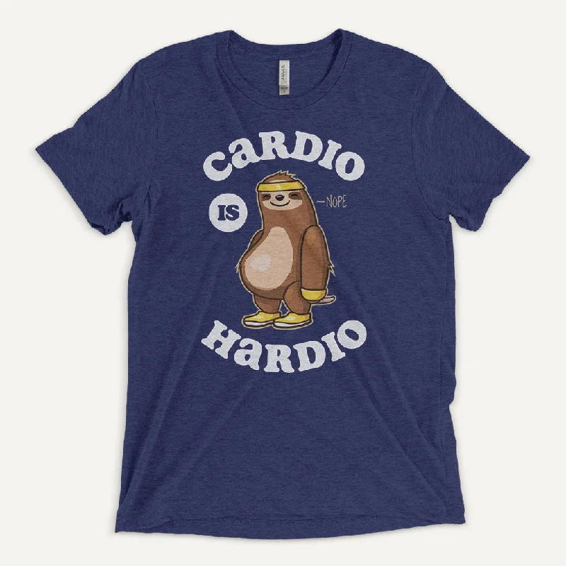 Cardio Is Hardio Men's Triblend T-Shirt