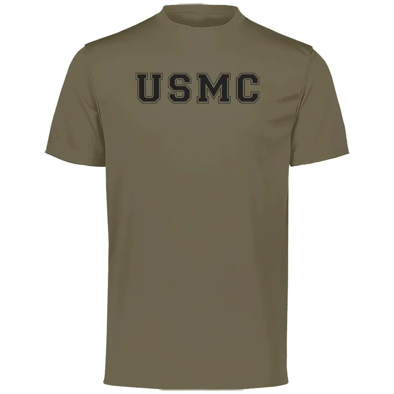 Epic Deals Closeout Coyote USMC Performance Tee