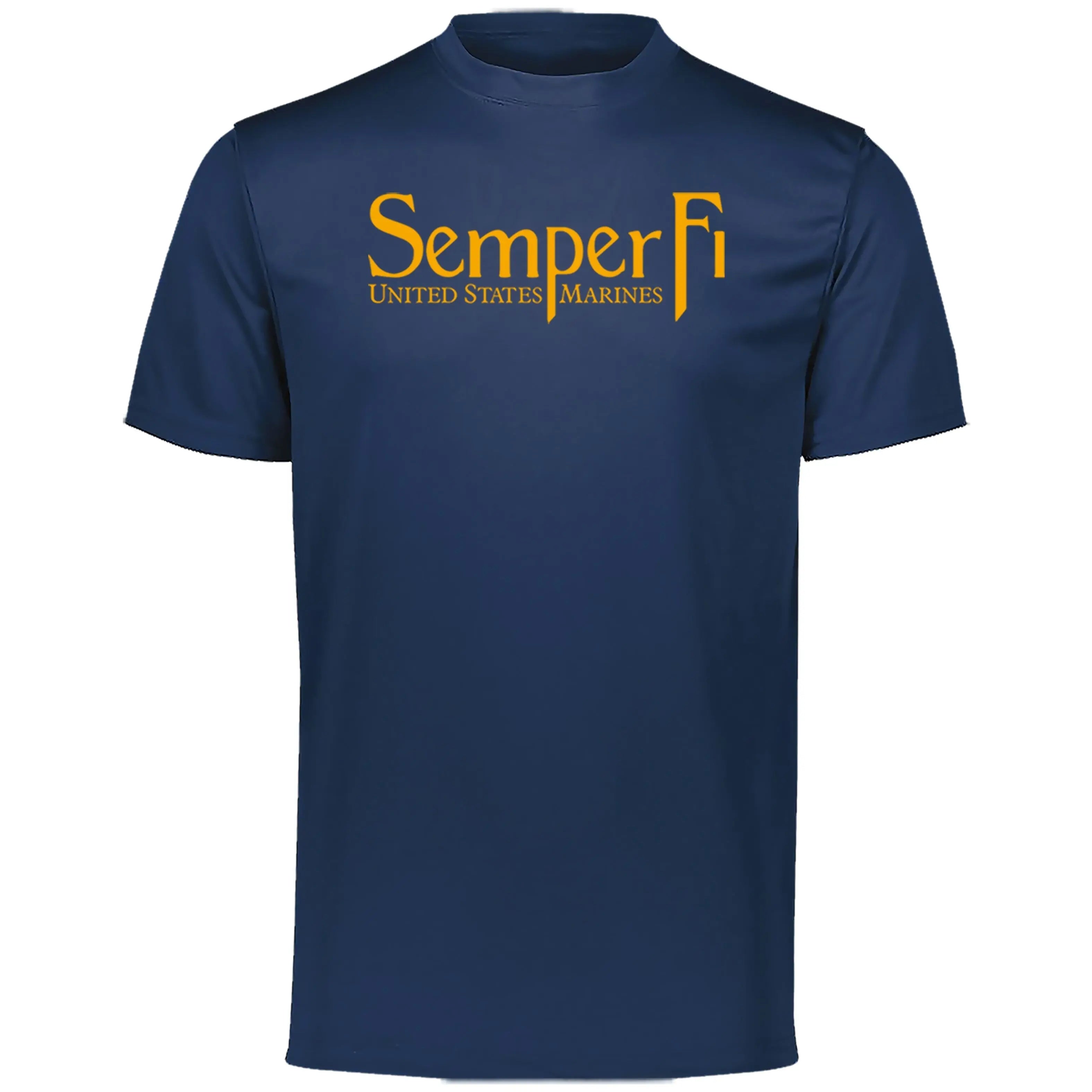 Weekend Bargains Galore Gold Semper Fi Performance Tee
