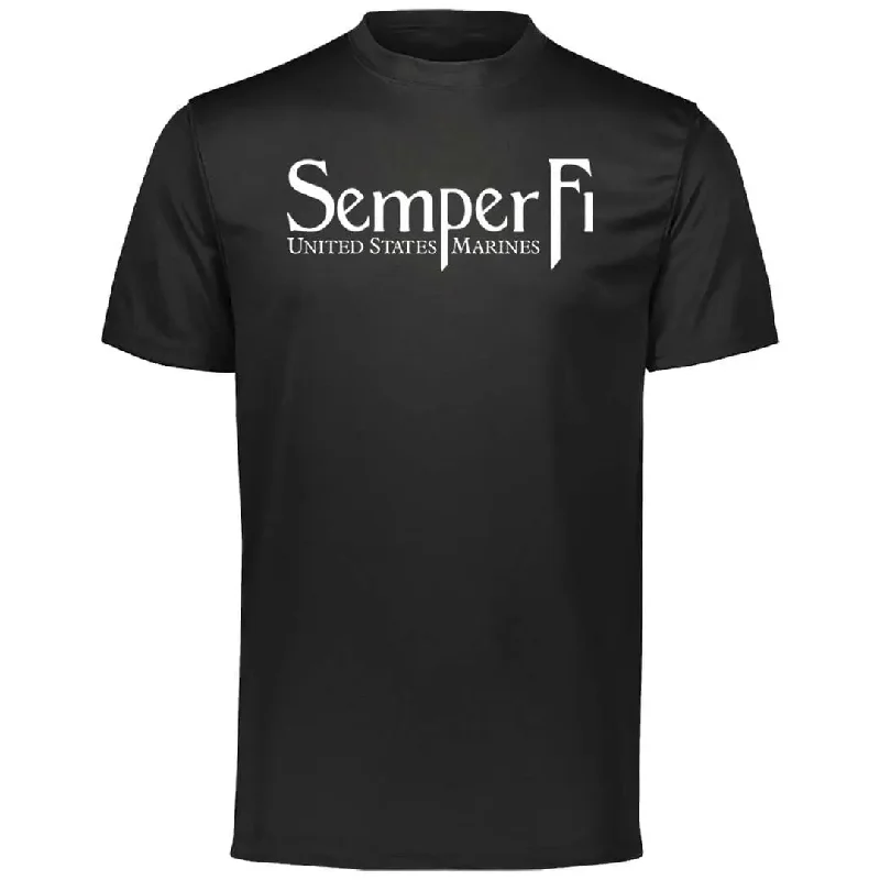 Fantastic Offers Closeout White Semper Fi Performance Tee