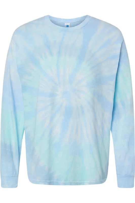 Deal of the Day Colortone Tie-Dyed Long Sleeve T-Shirt