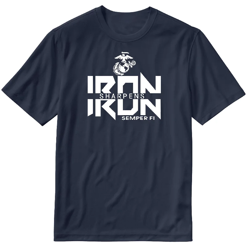 Weekend Discounts to Savor Closeout Iron Sharpens Iron Performance Tee