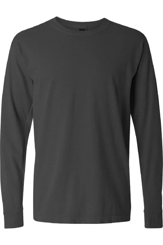 Year-End Sale Comfort Colors Garment-Dyed Heavyweight Long Sleeve T-Shirt