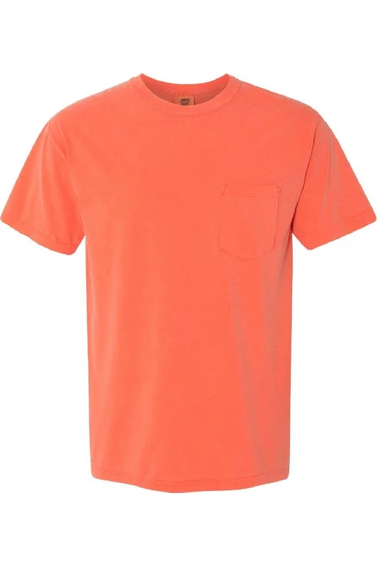 Mega Discount Comfort Colors Garment-Dyed Heavyweight Pocket T-Shirt