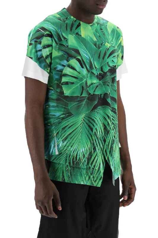 Comme Des Garcons Homme Plus Jungle Print T-Shirt With