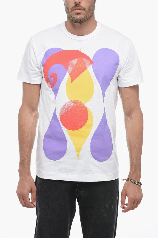 Comme Des Garçons HOMME PLUS Printed Crew-neck T-Shirt