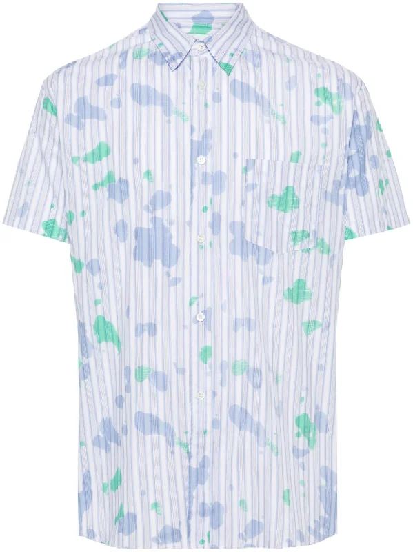 Comme Des Garcons Men's Shirts Clear blue