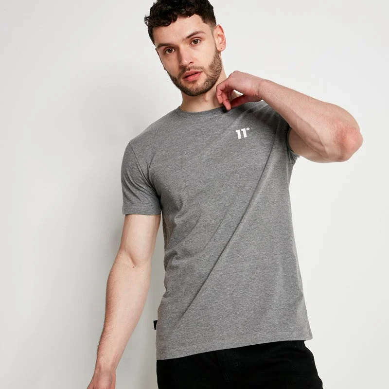Don't Wait Core Muscle Fit T-Shirt - Charcoal Marl