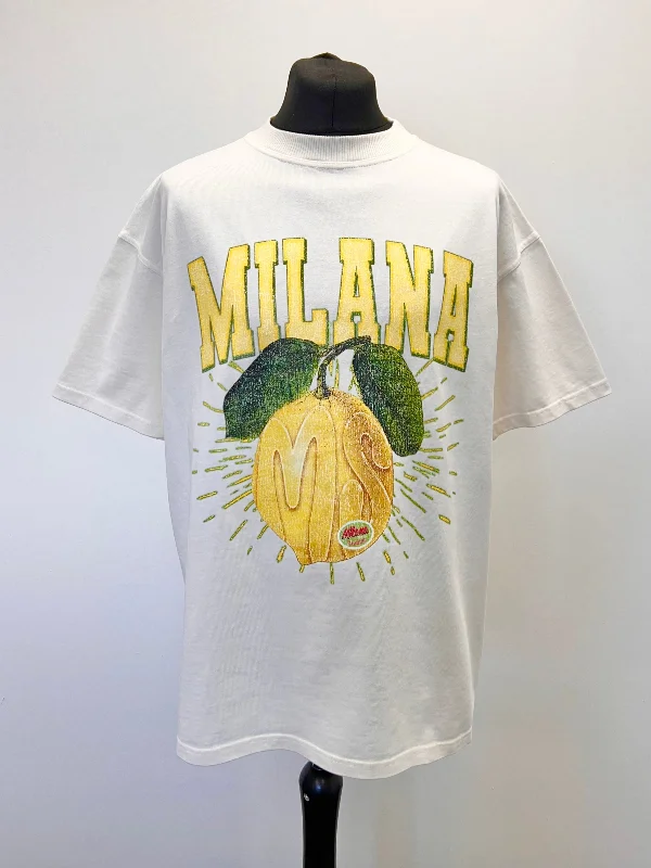 Cream Lemon Heavyweight T-shirt.