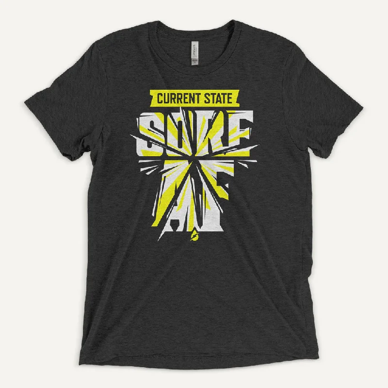 Current State: Sore AF Men's Triblend T-Shirt