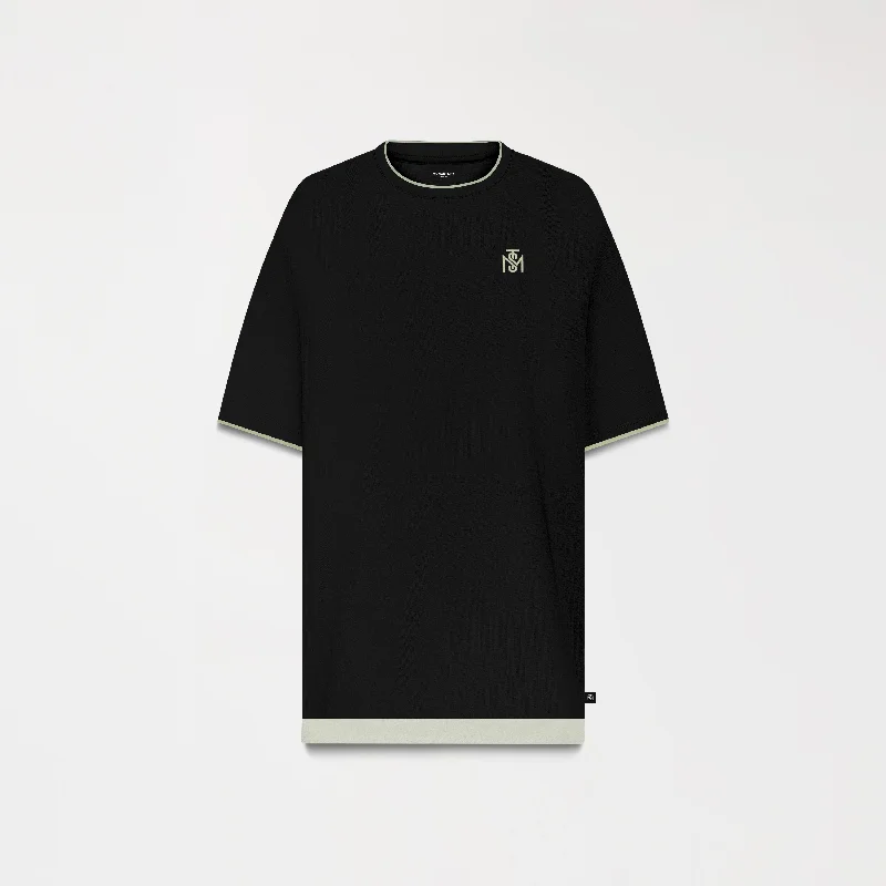 Factory Direct Sale DAFFIELD T-SHIRT OVERSIZED MEN BLACK
