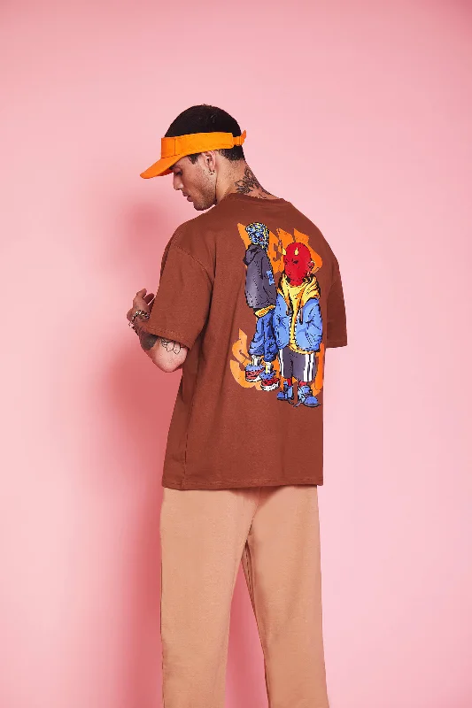 Discount Deals Dead End Street Oversized T-Shirt