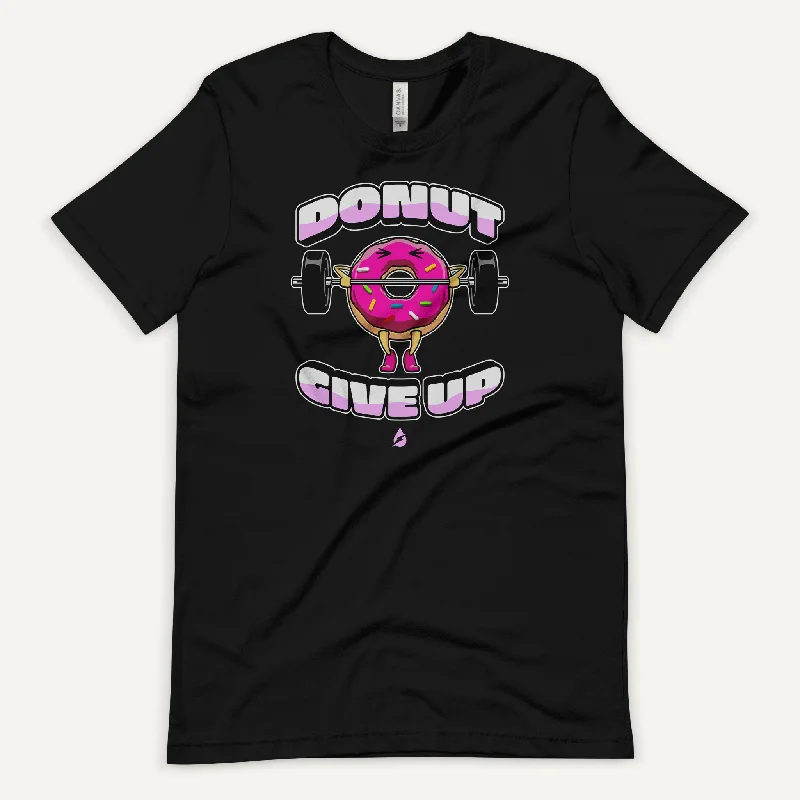 Donut Give Up Men's Standard T-Shirt