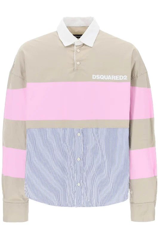 Dsqua2 Men's Oversized Hybrid Shirt