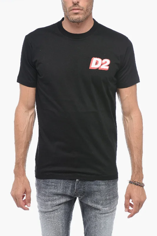 Dsquared2 Crewneck T-shirt with Logo Print