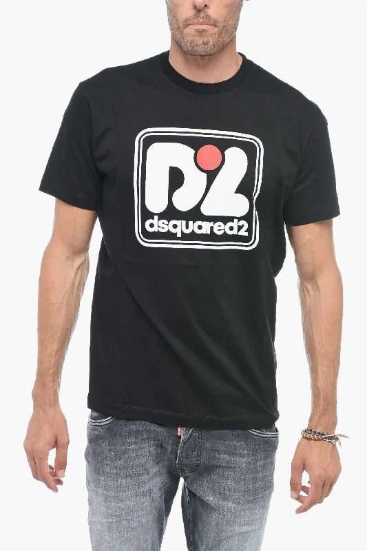 Dsquared2 Crewneck T-shirt with Logo Print