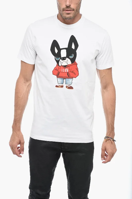 Dsquared2 ICON Graphic-printed RED CIRO T-shirt