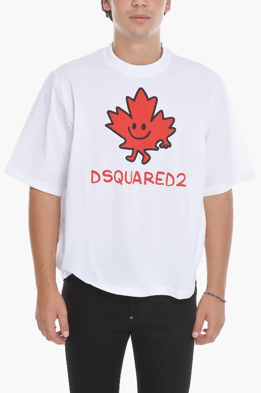 Dsquared2 Printed Short Sleeved Crewneck T-Shirt