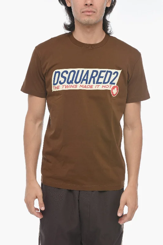 Dsquared2 SUPER NEGATIVE DYED T-shirt with Graphic Print