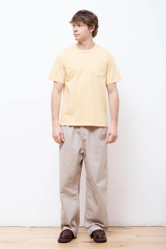 One Pocket T-Shirt Yellow