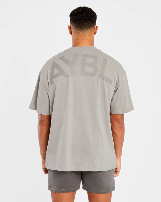 Essential Oversized T Shirt - Fog