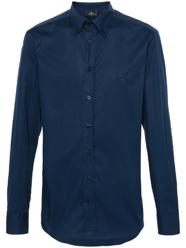 Etro Men's Shirts blue